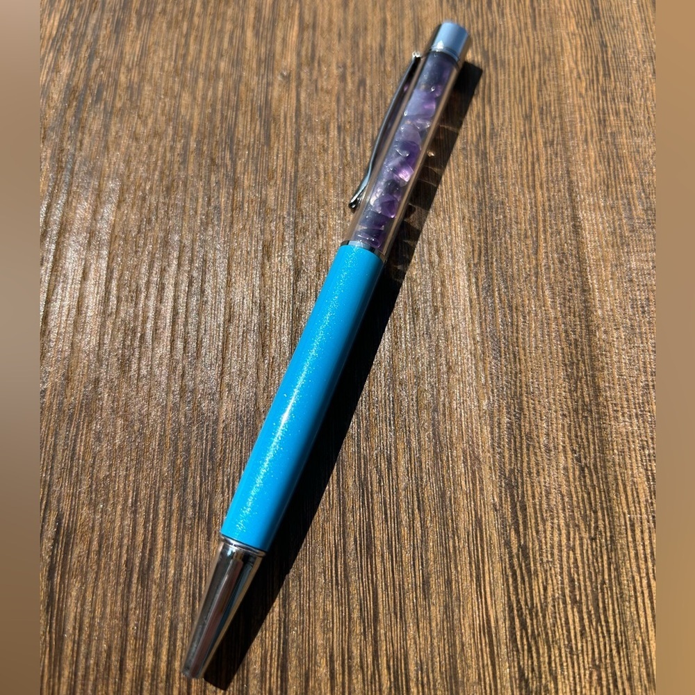 Blue Amethyst Pen